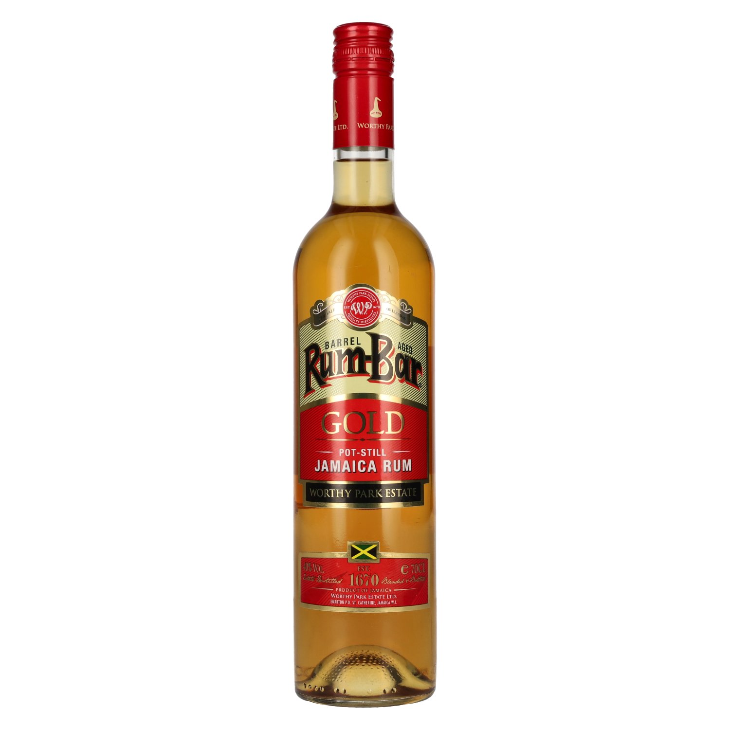 Rum-Bar Worthy Park Estate GOLD Jamaica Rum 40% Vol. 0,7l