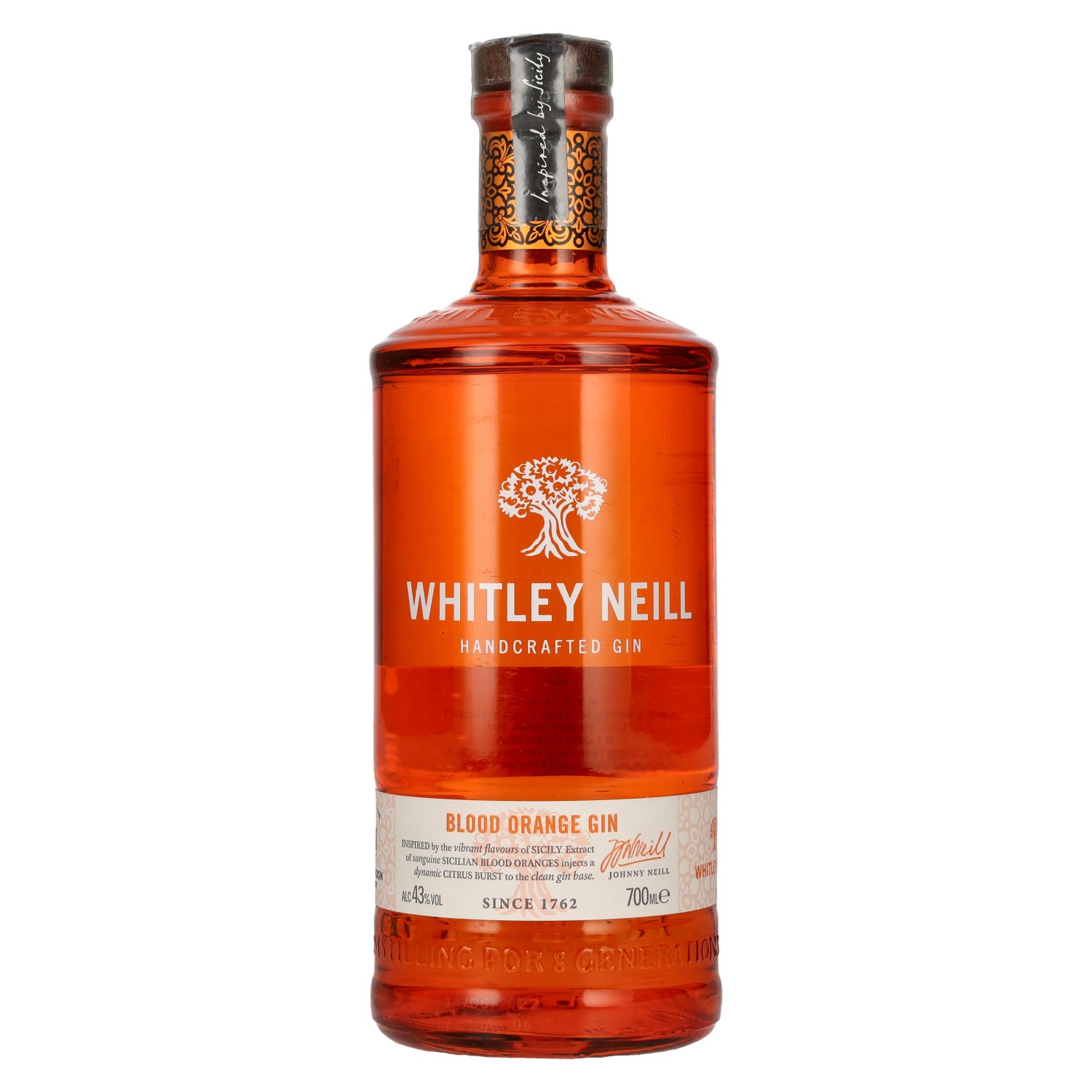 Whitley Neill BLOOD ORANGE GIN 43% Vol. 0,7l