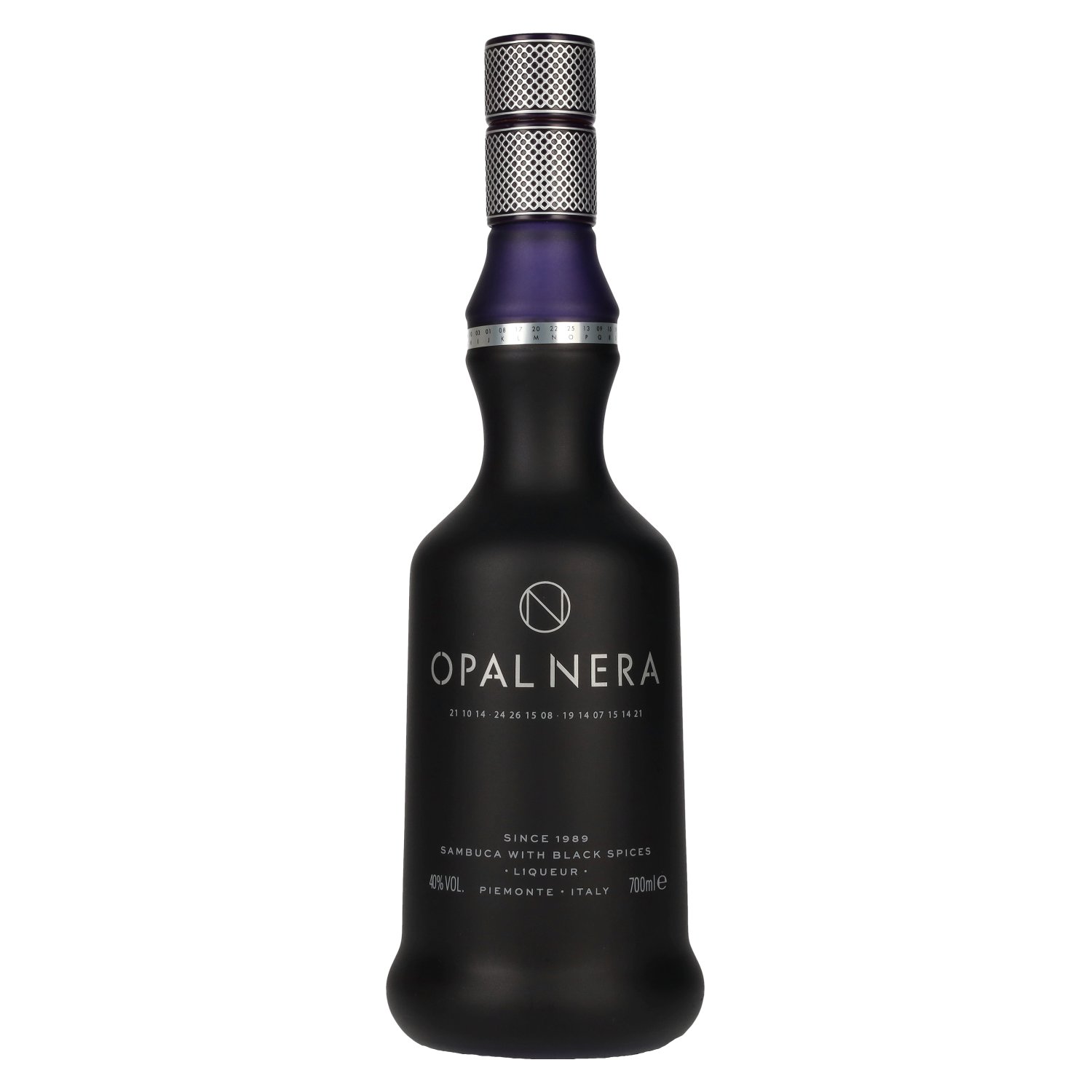 Opal Nera Sambuca with Black Spices Liqueur 40% Vol. 0,7l
