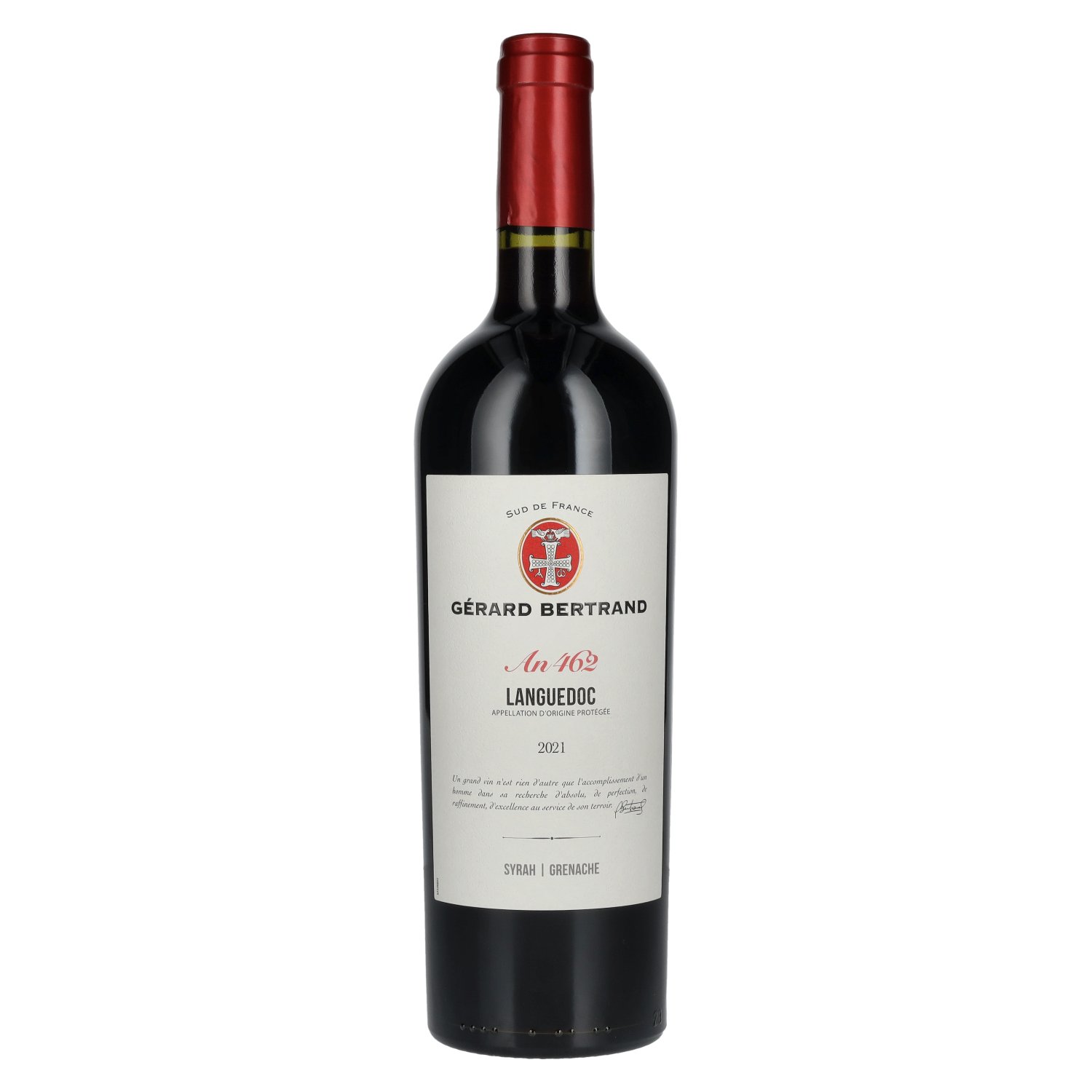 Gérard Bertrand Héritage An 462 Languedoc 2021 14,5% Vol. 0,75l