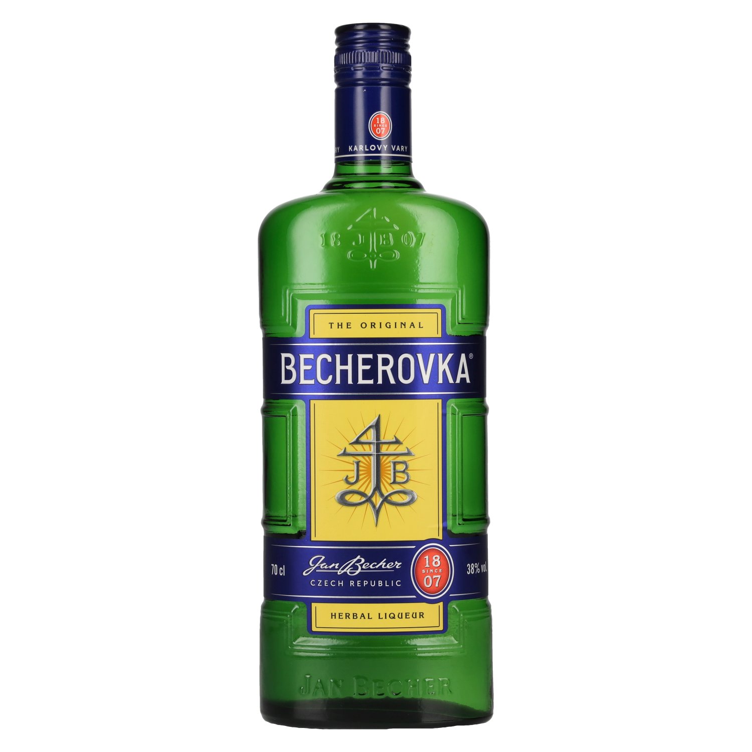 Becherovka Karlovy Vary Original Herbal Liqueur 38% Vol. 0,7l